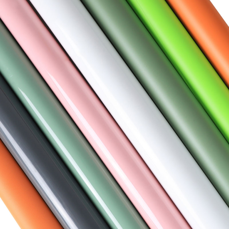 Enfärgad dekorativ PVC-film